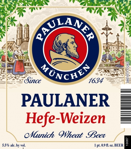 Paulaner Hefe-Weißbier / Hefe-Weizen / Weissbier