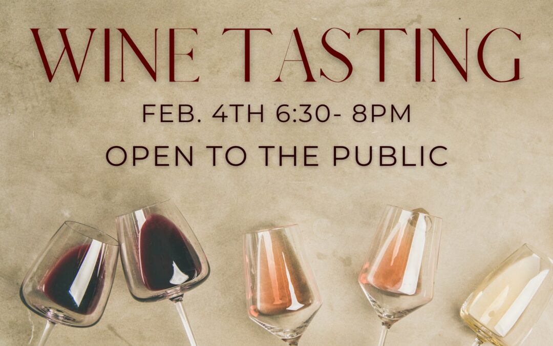 Wine Tasting – Open to the public