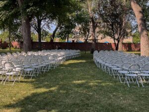 Beer garden at the Grand Island Liederkranz