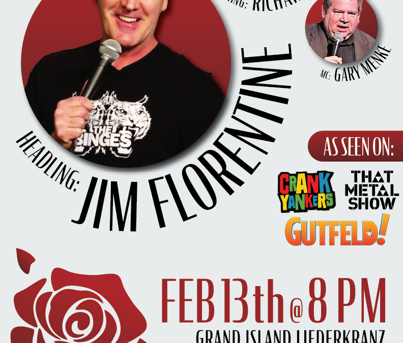 Liederkranz Live Comedy Night:  Jim Florentine